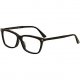 Asian Fit Black Plastic  Eyeglasses 55mm