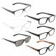 Comfort folding reading glasses plastic spring hinge