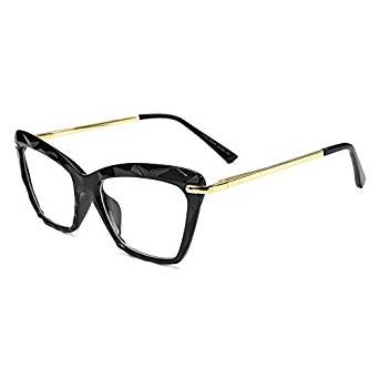 Crystal Transparent Eyewear Clear Lens Glasses Frame