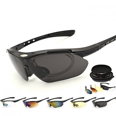 Fashion polarized sunglasses interchangeable lens group having 5 exercise bike